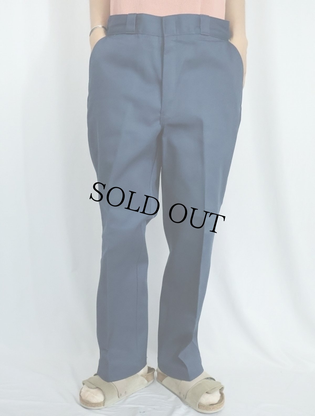画像3: 80's Dickies USA製 ワークパンツ NAVY DEADSTOCK W35 (3)