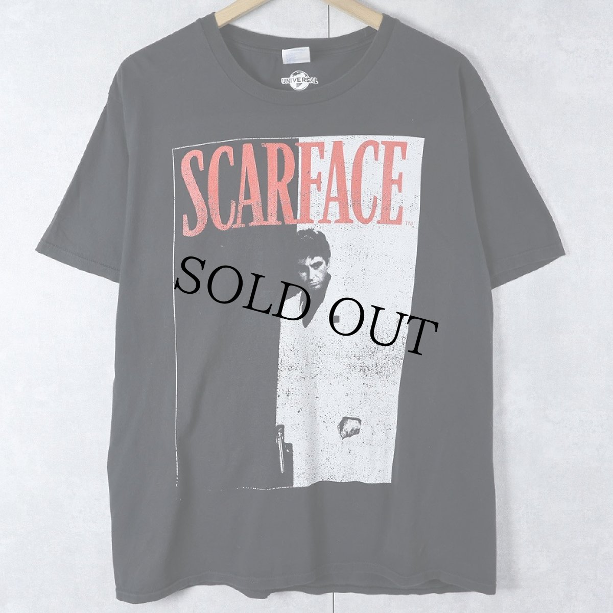 画像1: Scarface 映画プリントTシャツ BLACK L (1)