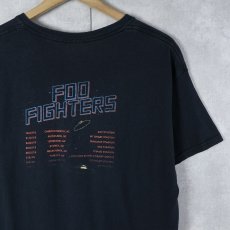画像2: Foo Fighters ロックバンドツアープリントTシャツ BLACK M (2)