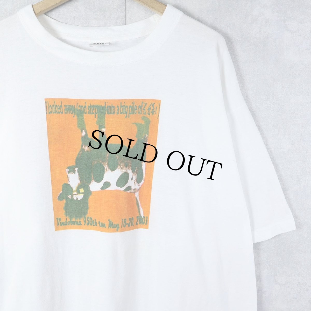 画像1: 2000's "Vindobona 950th run" ランニングイベント プリントTシャツ XXL (1)