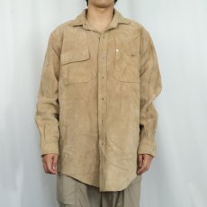 画像2: POLO Ralph Lauren スエードレザージャケット L (2)