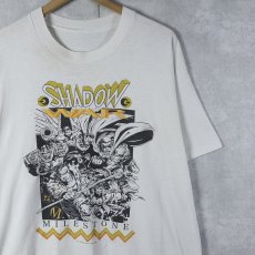 画像1: 90's Milestone Media "SHADOW WAR" アメコミキャラクタープリントTシャツ  (1)