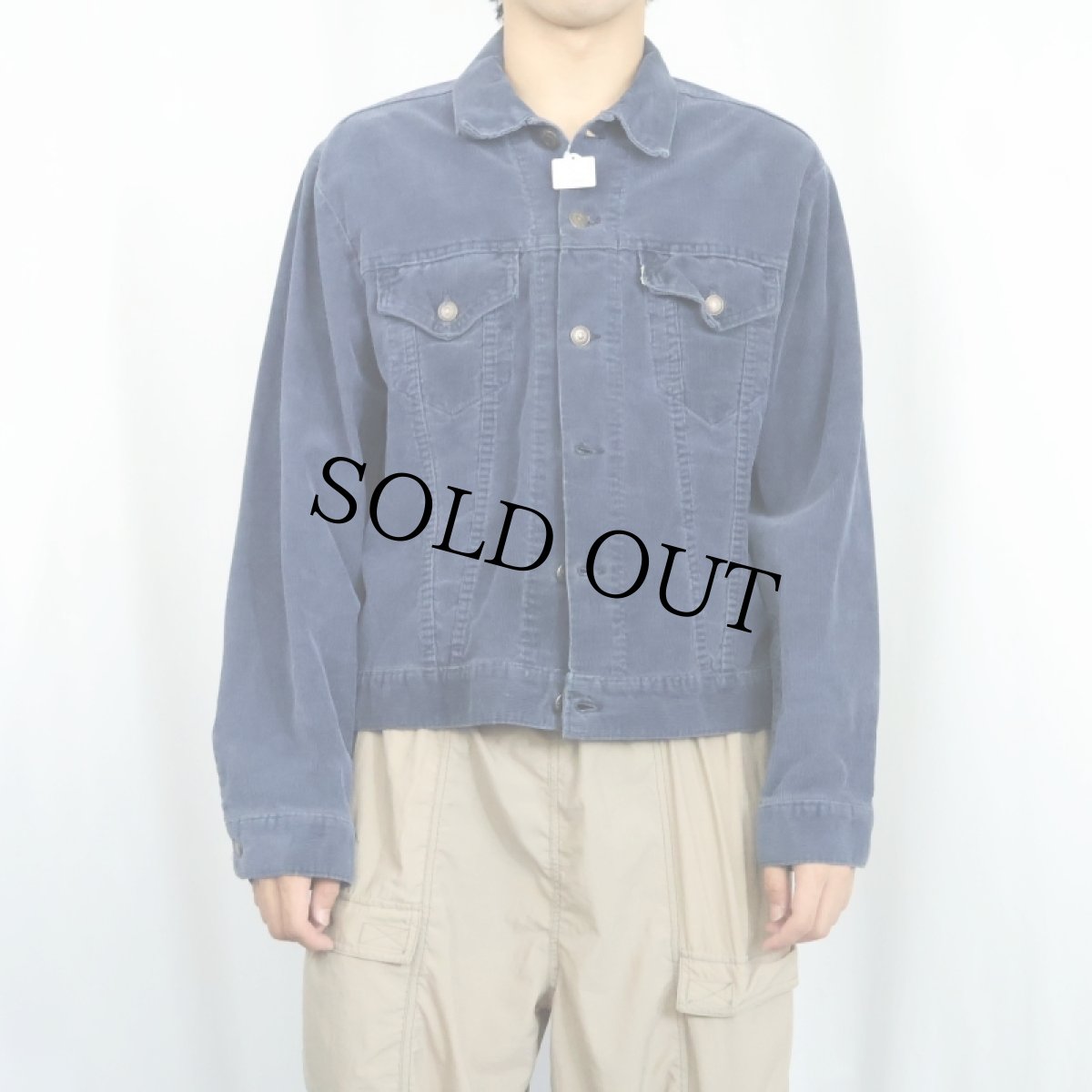 画像2: 70's Levi's USA製 コーデュロイジャケット SIZE46 (2)