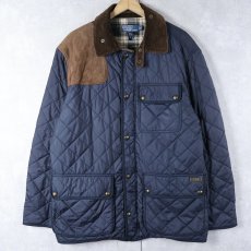 画像1: POLO Ralph Lauren キルティング ハンティングジャケット L (1)
