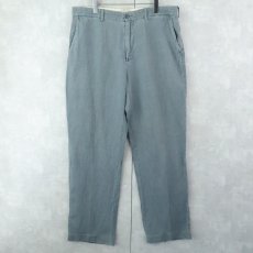 画像1: THE TERRITORY AHED リネン×シルクパンツ W36 (1)