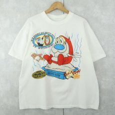 画像1: 90's Ren&Stimpy キャラクタープリントTシャツ (1)