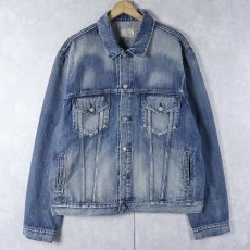 画像1: POLO Ralph Lauren デニムジャケット XXL (1)