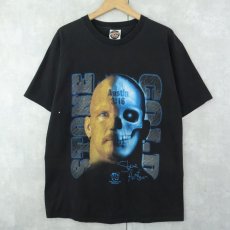 画像1: 90's〜 Stone Cold Steve Austin USA製 "AUSTIN 3:16" プロレスラープリントTシャツ BLACK L (1)