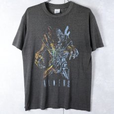 画像1: 80's ALIENS USA製 ホラー映画 プリントTシャツ L (1)
