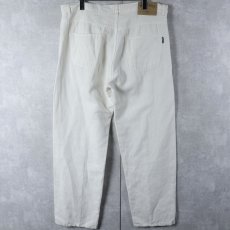 画像2: Indian Blue Jeans リネンパンツ W36 (2)