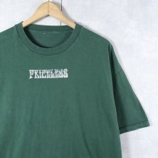 画像2: "PEICELESS" サイケデリックアートプリントTシャツ  (2)