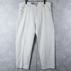 画像1: Indian Blue Jeans リネンパンツ W36 (1)