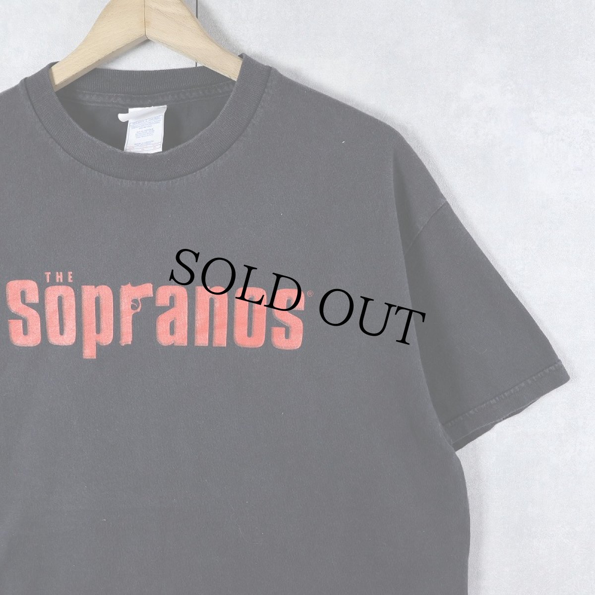画像1: The Sopranos テレビドラマ プリントTシャツ BLACK L (1)