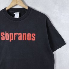 画像1: The Sopranos テレビドラマ プリントTシャツ BLACK L (1)