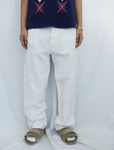 画像3: Indian Blue Jeans リネンパンツ W36 (3)