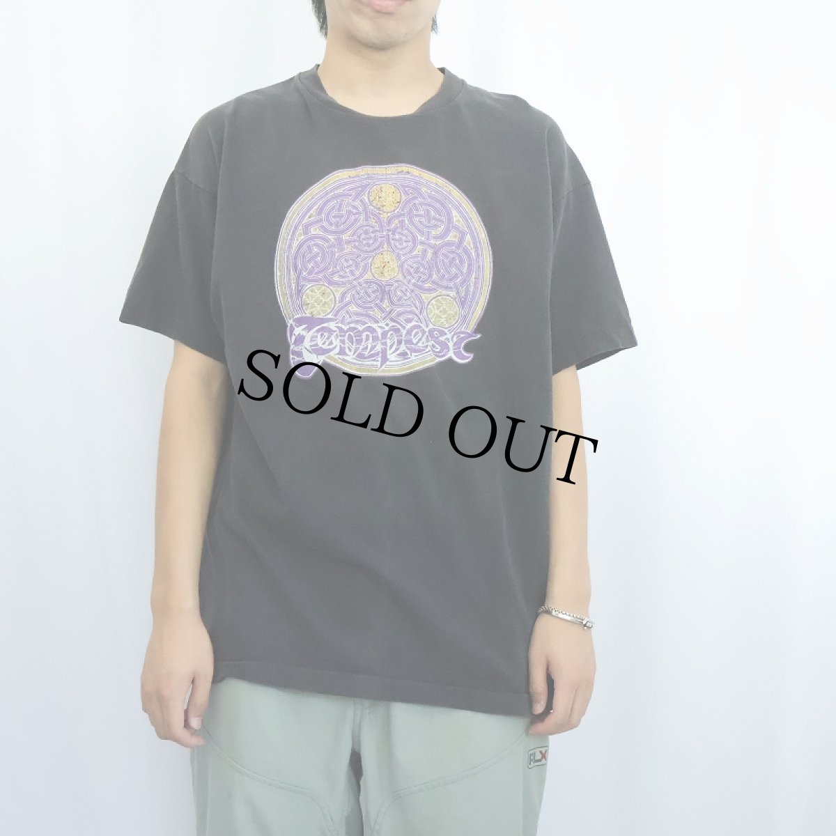 画像2: 90's Tempest USA製 プログレッシブ・ロックバンドプリントTシャツ XL (2)