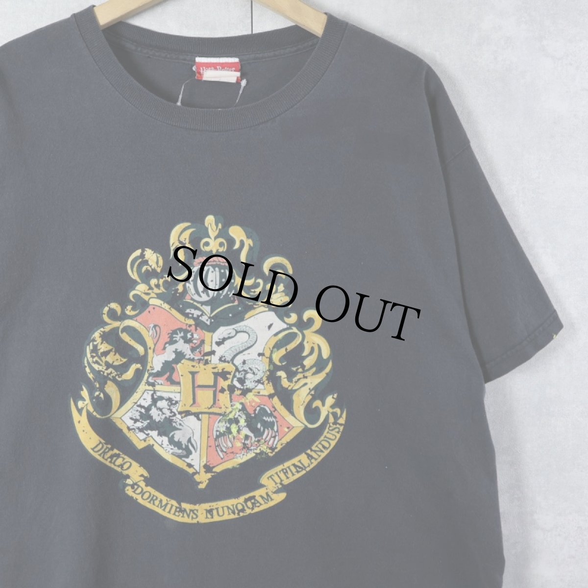 画像1: Harry Potter 映画プリントTシャツ BLACK L (1)