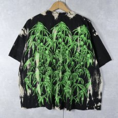 画像2: 90's "LEGALIZE NOW!" タイダイ ガンジャプリントTシャツ ONESIZE (2)