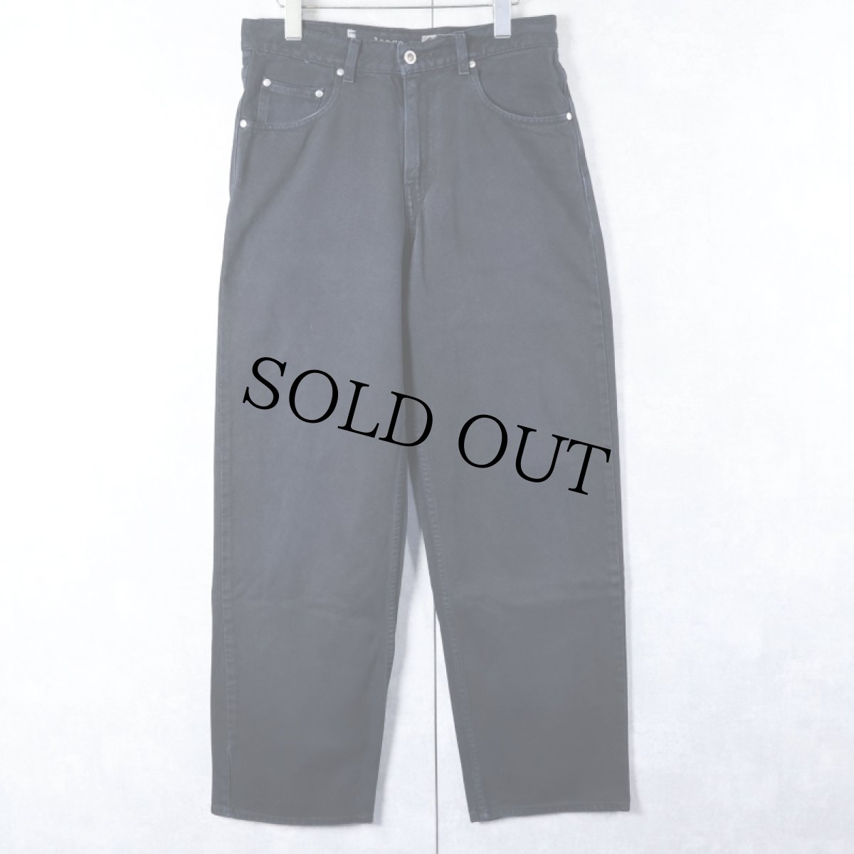 画像1: 90's Levi's SILVERTAB "LOOSE" ブラックデニムパンツ W31 (1)