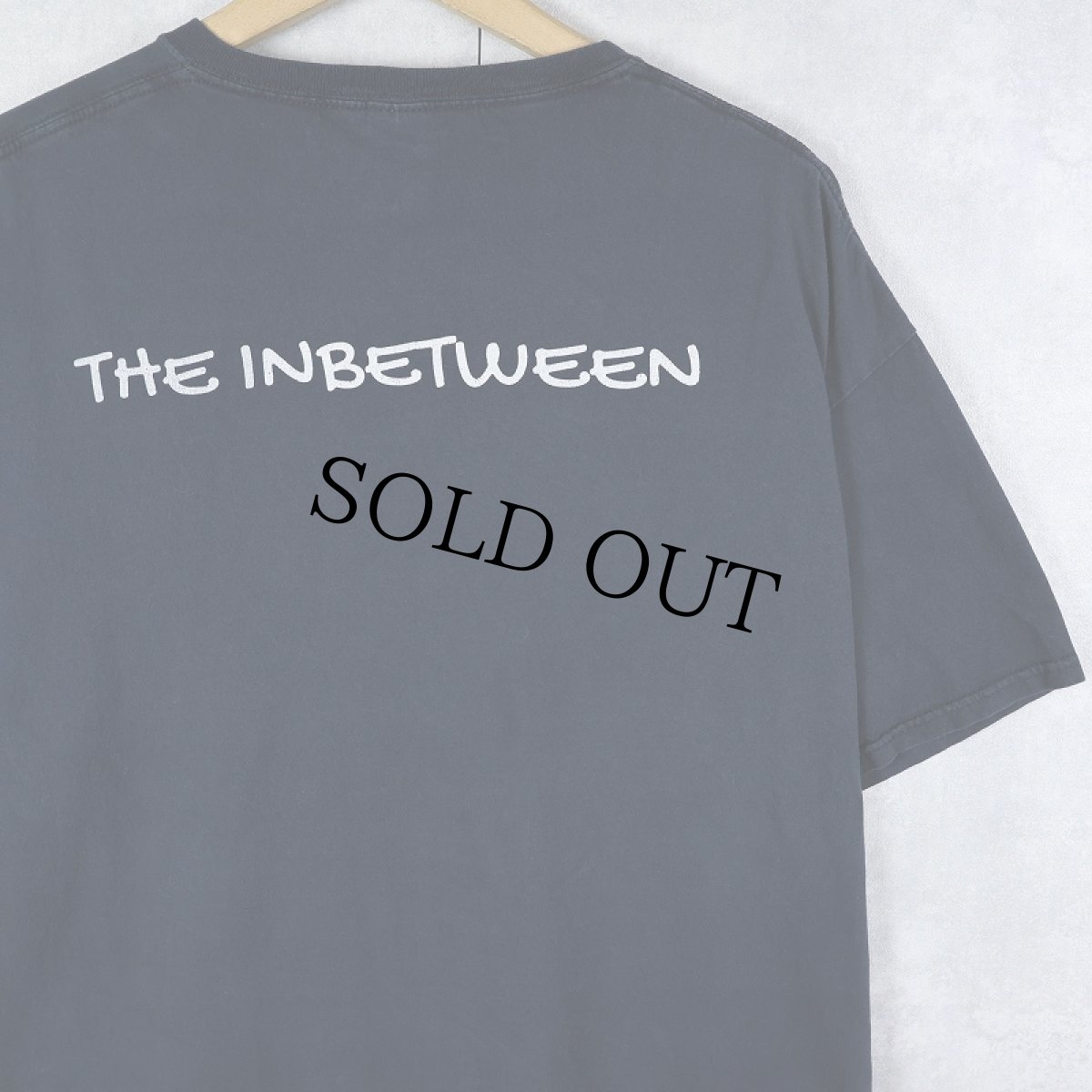 画像2: "The In Between" プリントTシャツ NAVY XL (2)