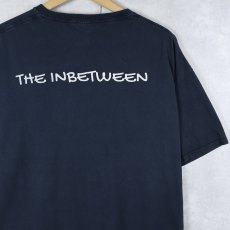 画像2: "The In Between" プリントTシャツ NAVY XL (2)