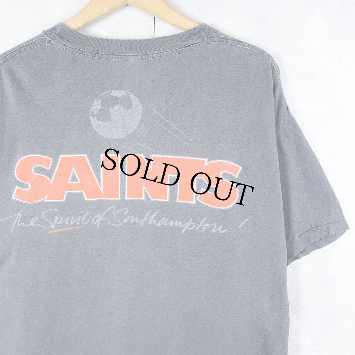画像2: 90's Southampton FC "SAINTS" サッカーチームプリントTシャツ  (2)