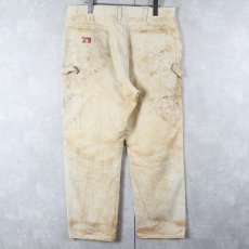 画像1: Dickies ペンキペイント ペインターパンツ W31 (1)