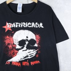 画像1: BARRICADA "LA TIERRA ESTA SORDA" ロックバンド アルバムプリントTシャツ BLACK XL (1)