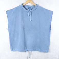 画像1: 90's WEK by Kellsport USA製 カットオフ コットンプルオーバー L/XL (1)