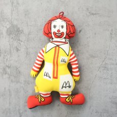 画像1: 70〜80's McDonald's "Donald McDonald" キャラクター ぬいぐるみ (1)