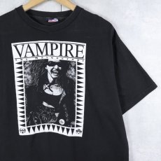 画像1: Vampire The Masquerade ロールプレイングゲーム プリントTシャツ BLACK L (1)