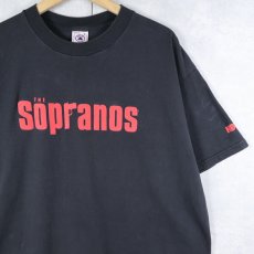 画像1: The Sopranos テレビドラマ プリントTシャツ BLACK XL (1)