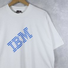 画像1: 90's IBM USA製 コンピューター企業プリントTシャツ XL (1)