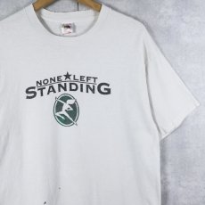 画像1: 90's NONE LEFT STANDING USA製 エモバンドTシャツ L (1)