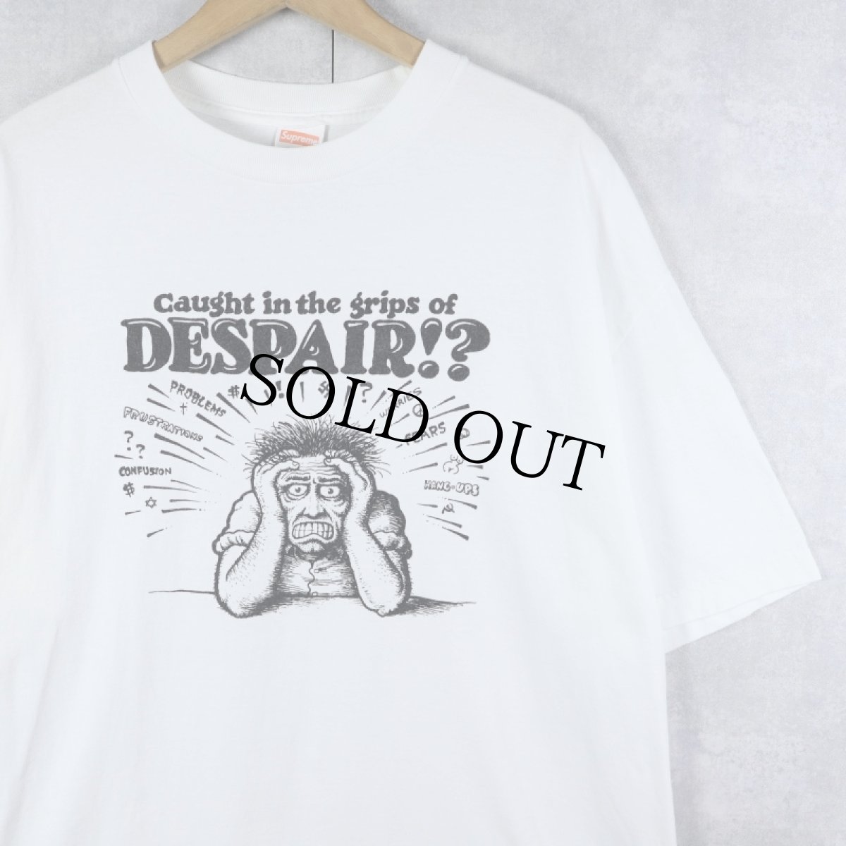 画像1: 2007SS Supreme USA製 "Robert Crumb" イラストプリントTシャツ XL (1)