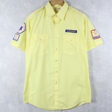 画像1: 70's Unitog USA製 ワッペン付き ワークシャツ SIZE15-15 1/2 (1)