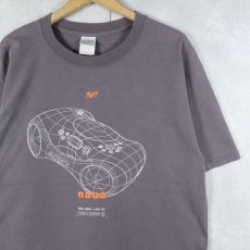 画像1: SONY S2 sports オーディオ機器 プリントTシャツ L  (1)