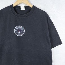 画像1: Apple "Mac OS X Tiger" プリントTシャツ BLACK XL (1)