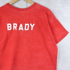 画像2: 70〜80's RUSSELL ATHLETIC 金タグ USA製 "HAWKINS BRAZZELL" プリントTシャツ XL (2)