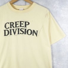 画像1: 2000's Creep Division ハードコア・パンクバンドTシャツ L (1)