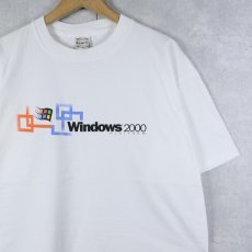 画像1: Windows 2000 コンピューター企業プリントTシャツ XL (1)