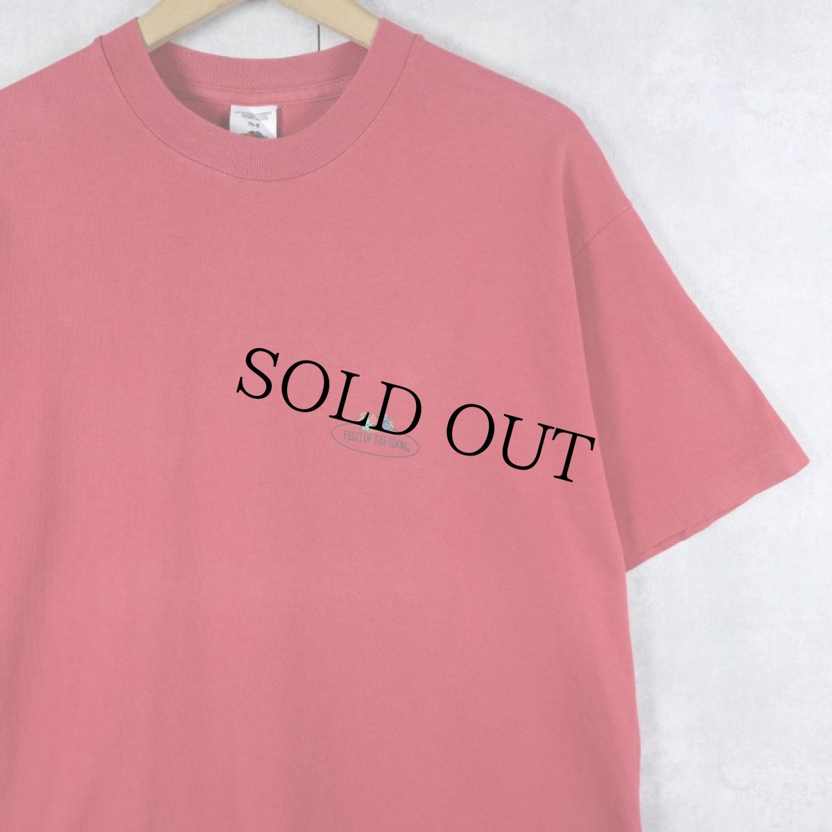 画像1: 90's FRUIT OF THE LOOM IRELAND製 ロゴプリントTシャツ M (1)