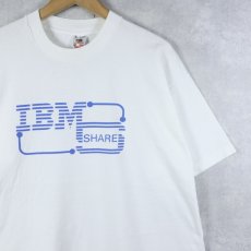 画像1: 90's IBM USA製 コンピューター企業プリントTシャツ XL (1)