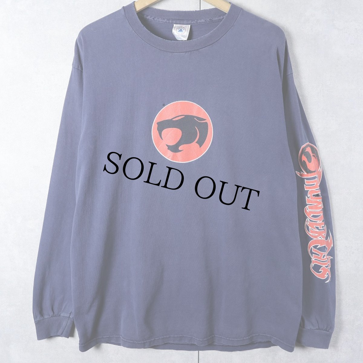 画像1: ThunderCats アニメプリントロンT NAVY L (1)