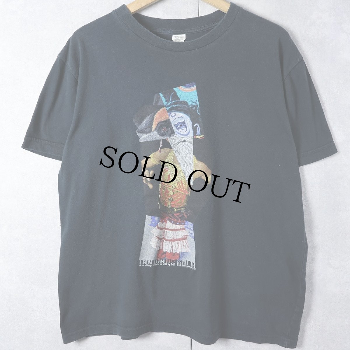 画像1: The Mars Volta プログレッシブバンドプリントTシャツ BLACK L (1)