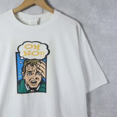 画像1: OH NO!! プリントTシャツ XL (1)