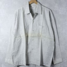 画像1: 60's Manhattan コットンオープンカラーシャツ DEADSTOCK L (1)