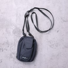 画像1: Eddie Bauer ナイロンショルダーバッグ BLACK  (1)
