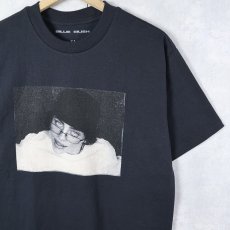 画像1: Billie Eilish ミュージシャンプリントTシャツ BLACK XL (1)
