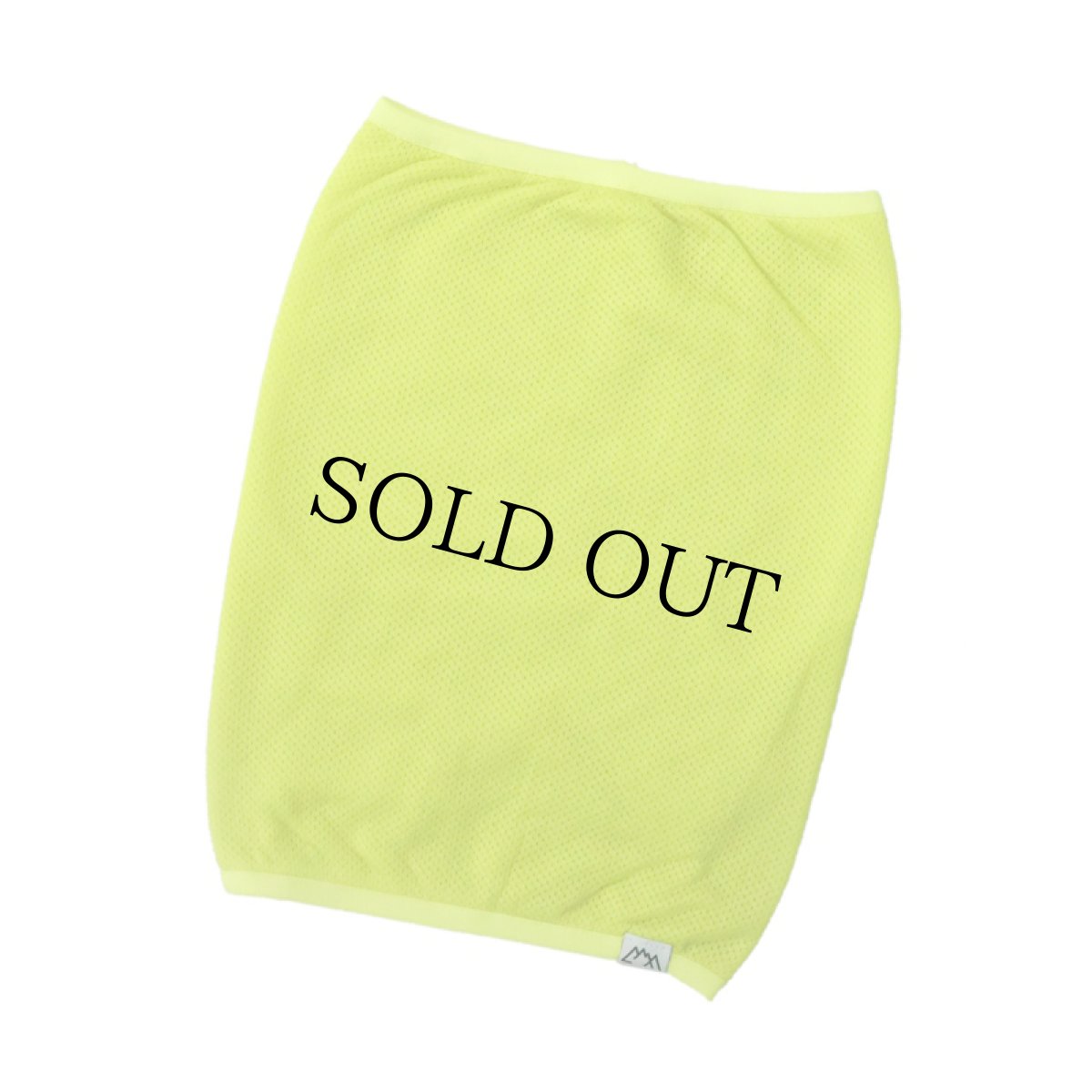画像1: COMFY OUTDOOR GARMENT "NECK GUARD OCTA" YELLOW (1)